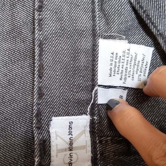 Black high waisted Calvin Klein Jeans - Picture 4 of 5